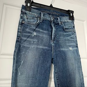 Citizens of Humanity Distressed Rocket Hugh Rise Skinny